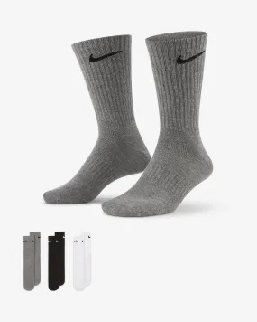 3 Pack Everyday Lightweight Crew Socks