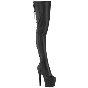 7 Inch Heel ADORE-3850 Black Pu