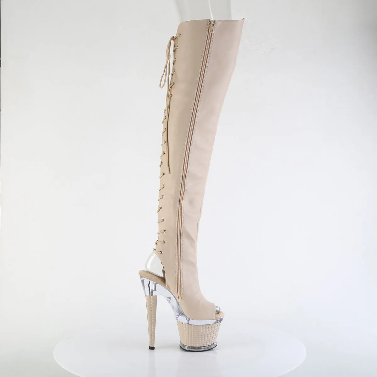 7 Inch Heel SPECTATOR-3030 Nude