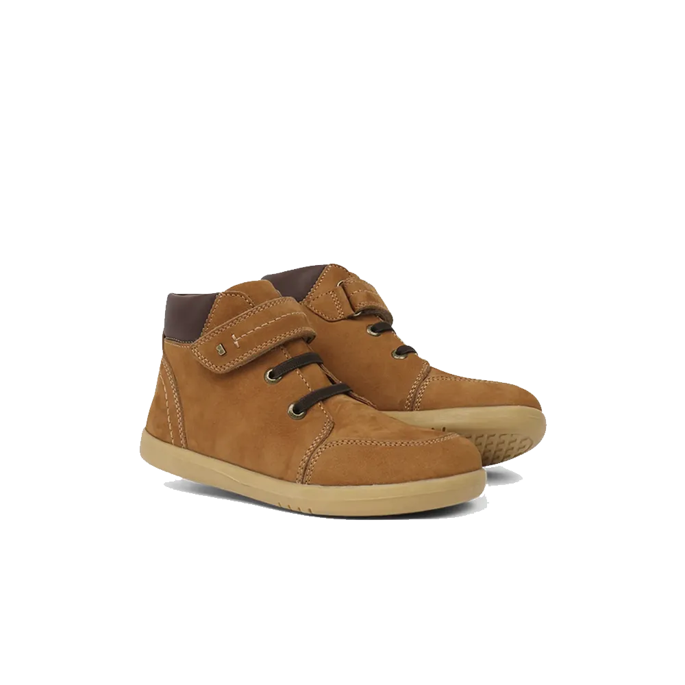 Childrens Mustard Timber Boots with Stylish Design