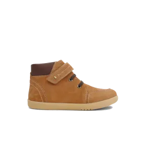 Childrens Mustard Timber Boots with Stylish Design