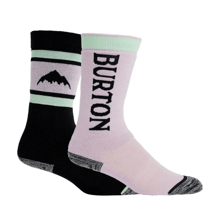 Burton Weekend Midweight Kids Socks 2-Pack 2023