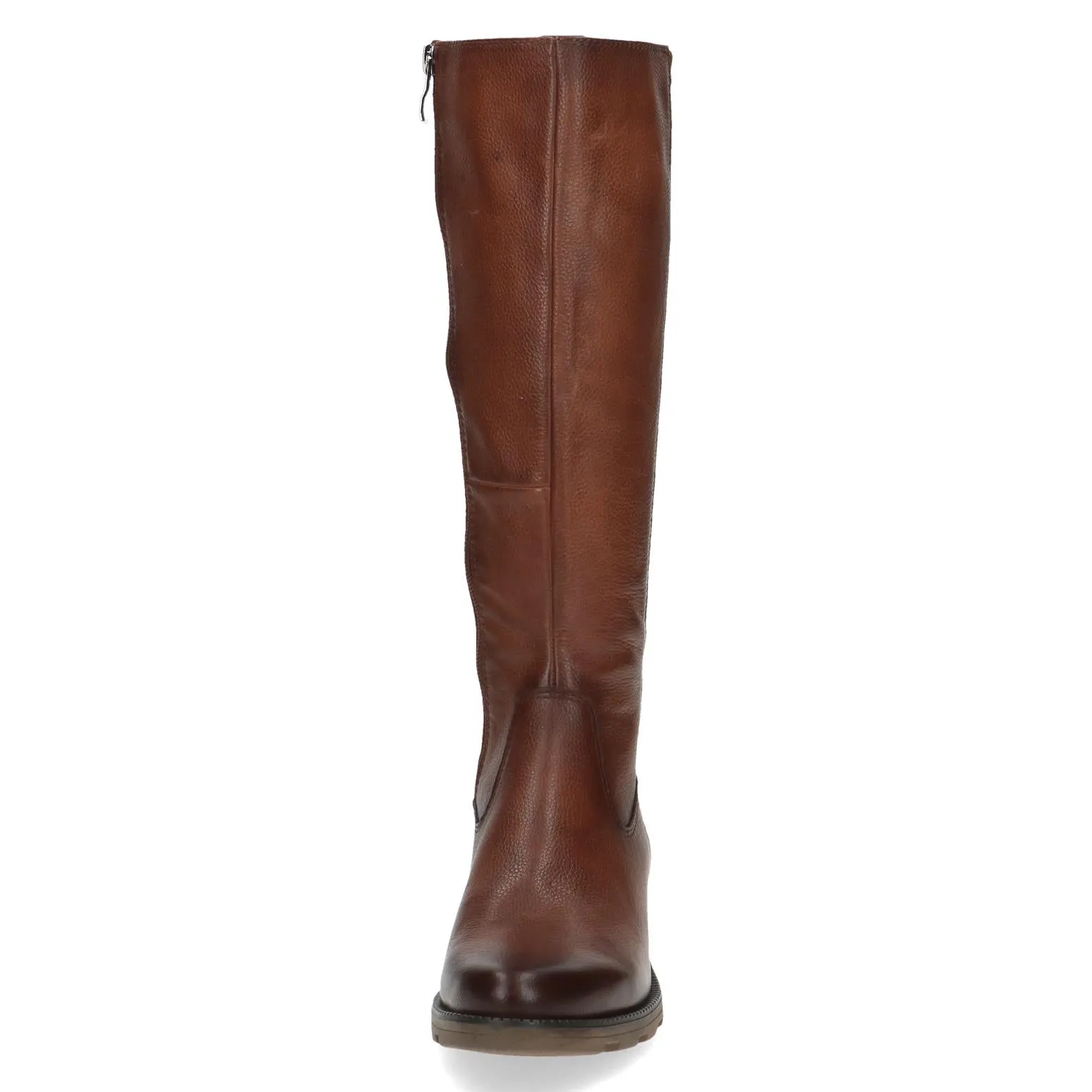 Caprice Ladies Chunky Sole Zip Leg Boot