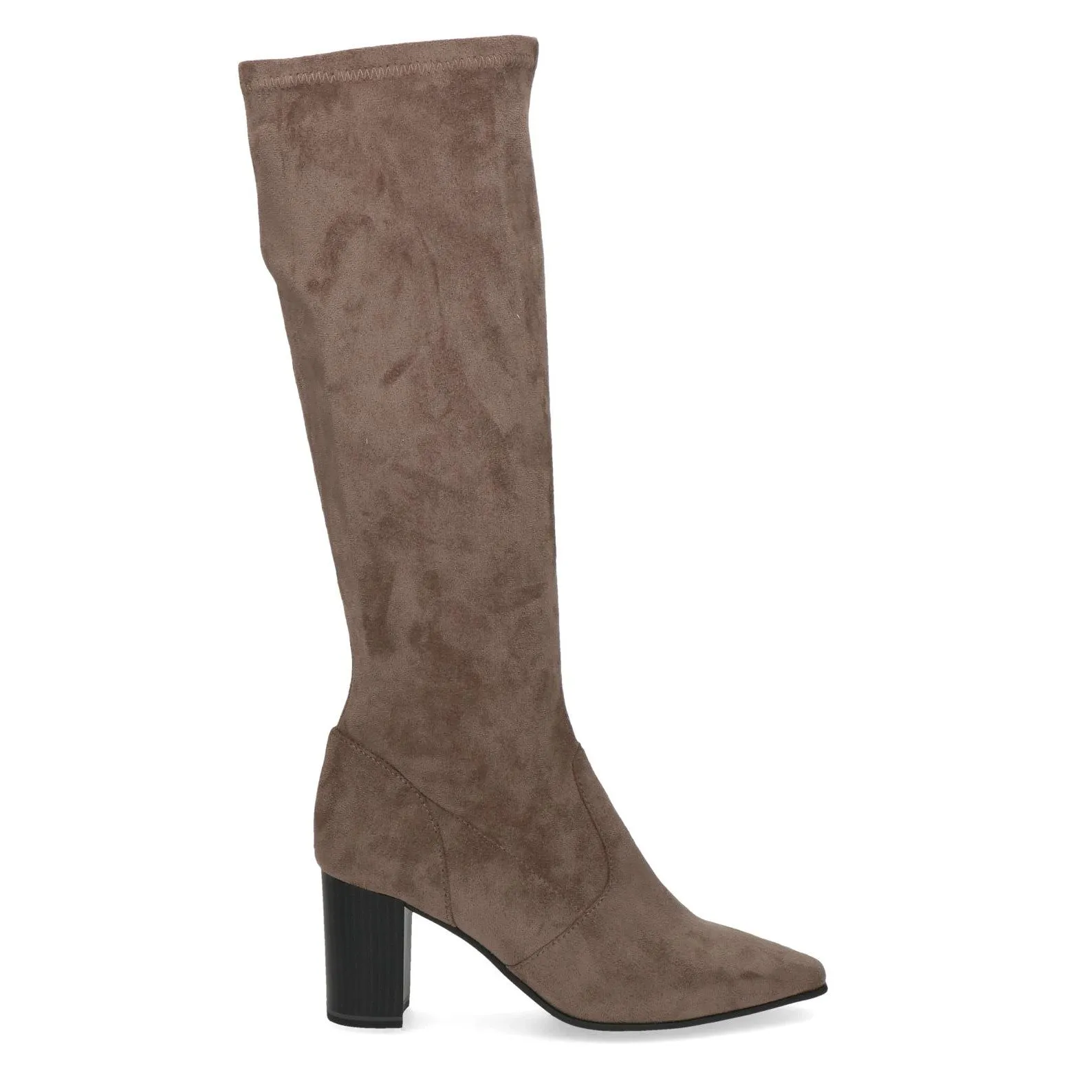 Caprice Ladies Stretch Leg Mid Heel Boot