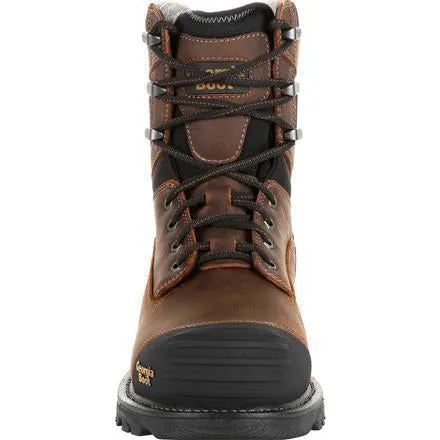 Georgia Men's Rumbler 8" Comp Toe WP Work Boot - Brown - GB00285