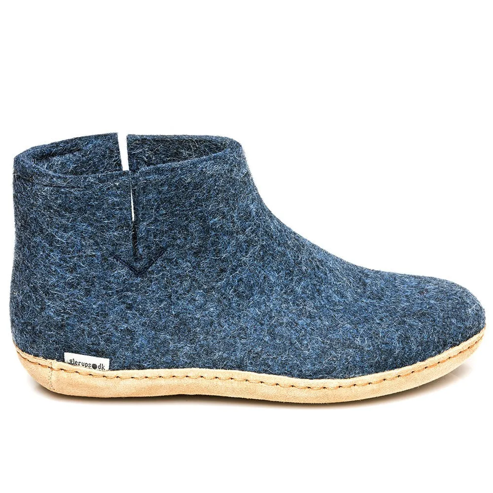 Glerups Slipper - Ankle Boot Cut