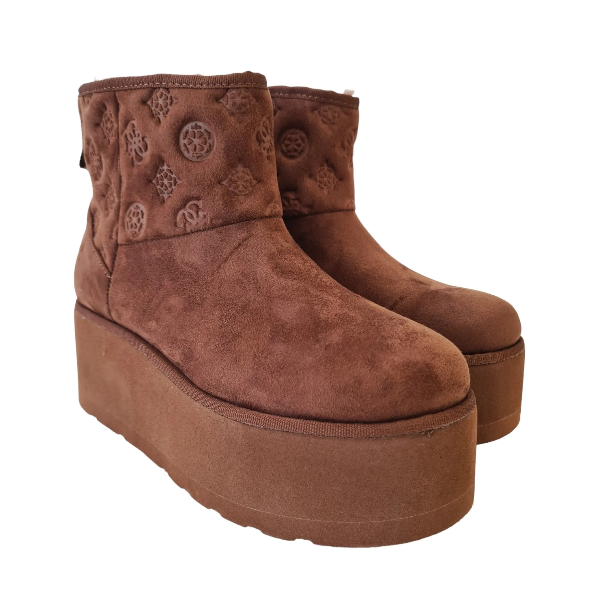 Guess stivaletto Donna Moon Boot  Cognac Rif.G703