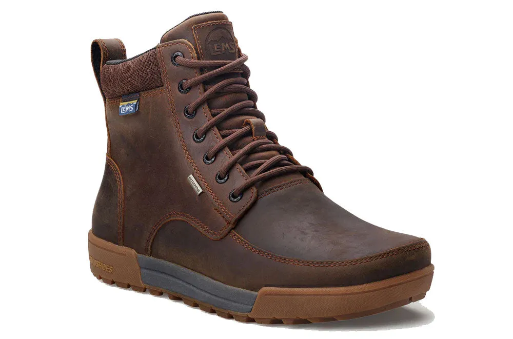 Lems - Waterproof Boulder Boot Summit - Rugged Bark (Unisex)