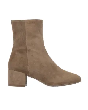 Leonora Silky Suede Boot (Champagne)