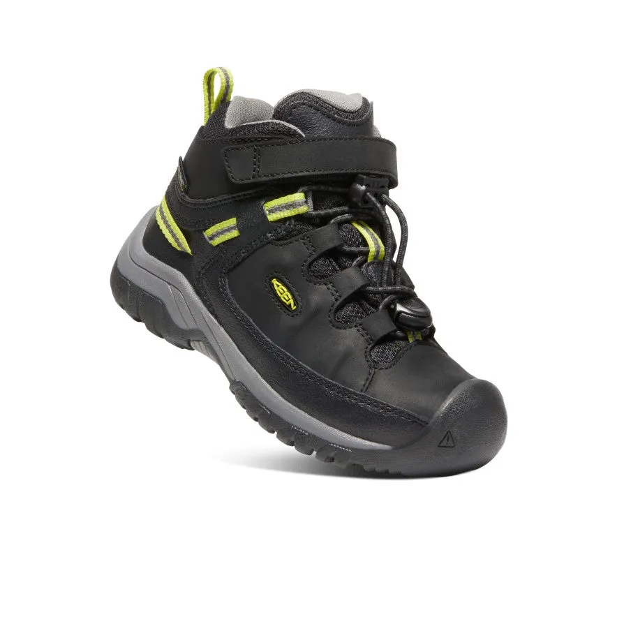 Little Kids' Targhee Waterproof Boot  |  Black/Steel Grey