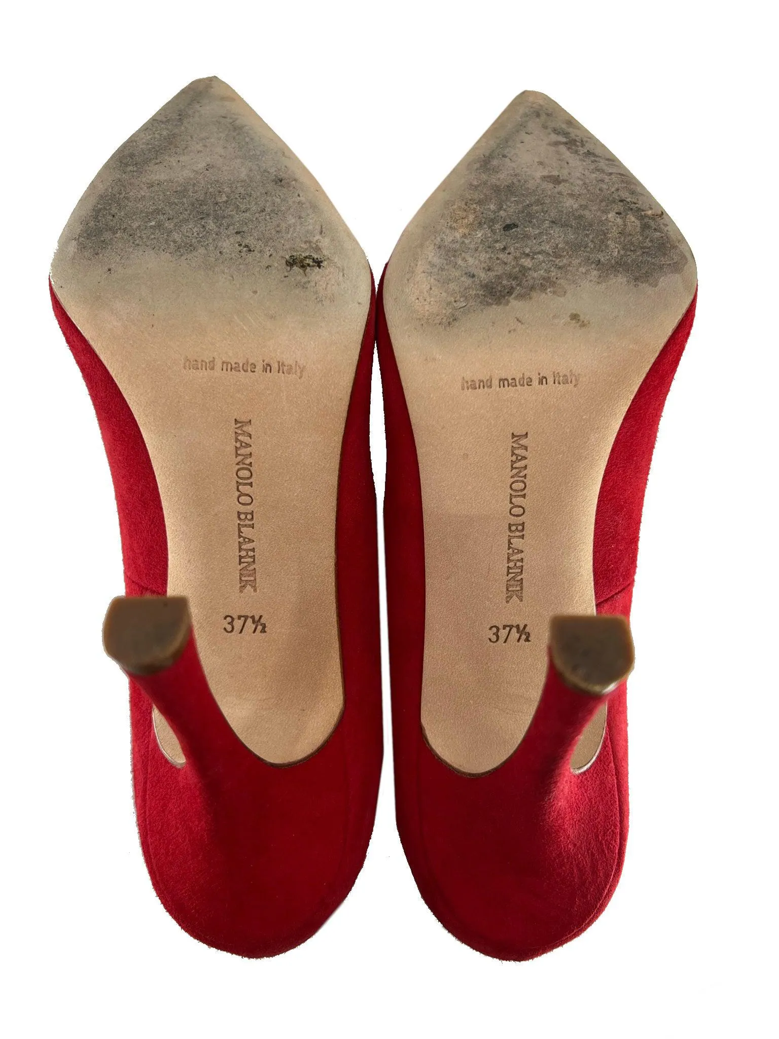 Manolo Blahnik Suede BB Pumps Size 7.5