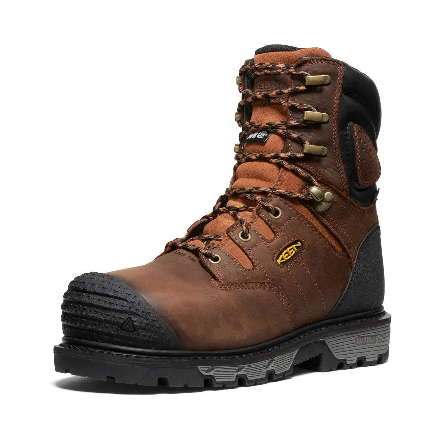 Men's CSA Camden 8 Waterproof Boot INT MET (Carbon-Fiber Toe)  |  Leather Brown/Black