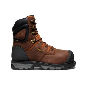 Men's CSA Camden 8 Waterproof Boot INT MET (Carbon-Fiber Toe)  |  Leather Brown/Black