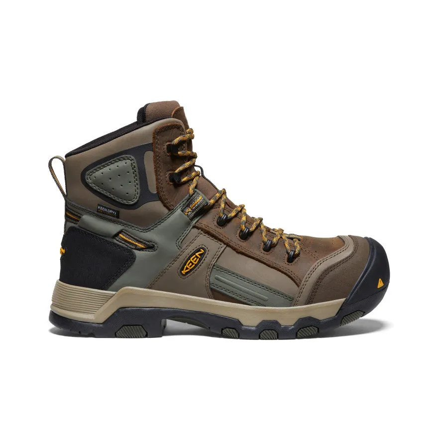 Men's Davenport AL Waterproof Mid (Composite Toe)  |  Shitake/Forest Night