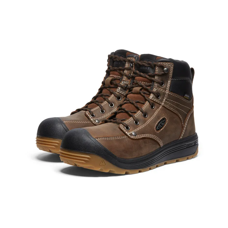 Men's Fort Wayne 6" Waterproof (Soft Toe)  |  Dark Earth/Gum