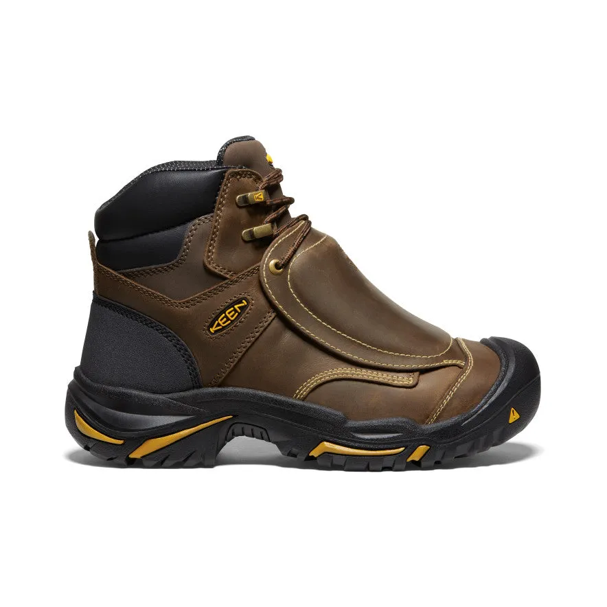 Men's Mt Vernon 6 MET Waterproof Boot (Steel Toe)  |  Cascade Brown