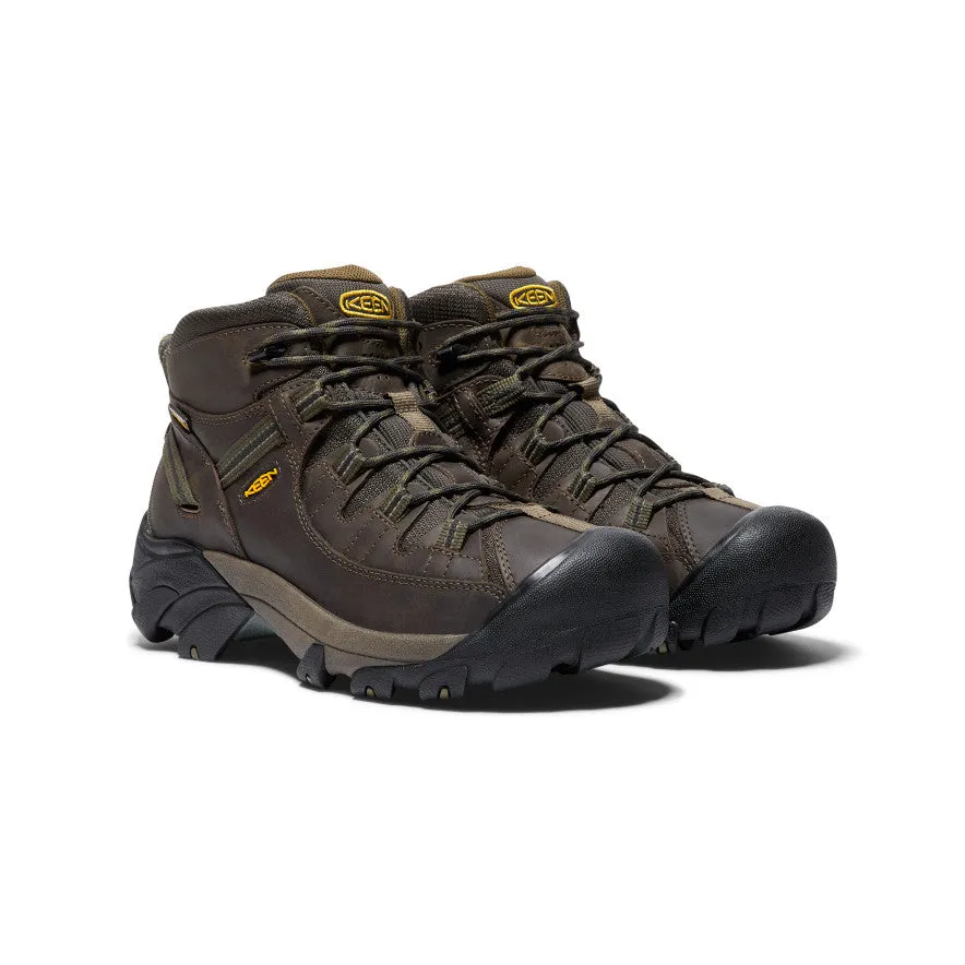 Men's Targhee II Waterproof Mid Wide  |  Canteen/Dark Olive