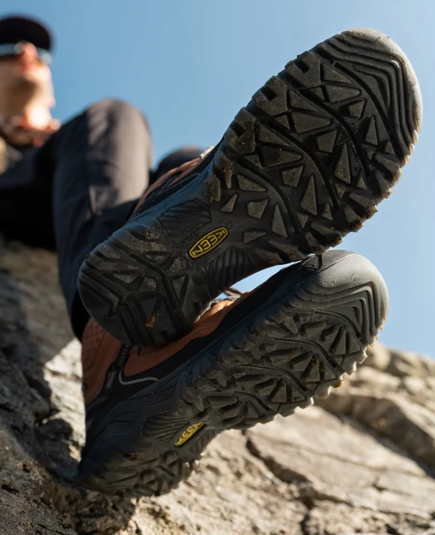 Men's Targhee IV Waterproof Hiking Boot  |  Bison/Black