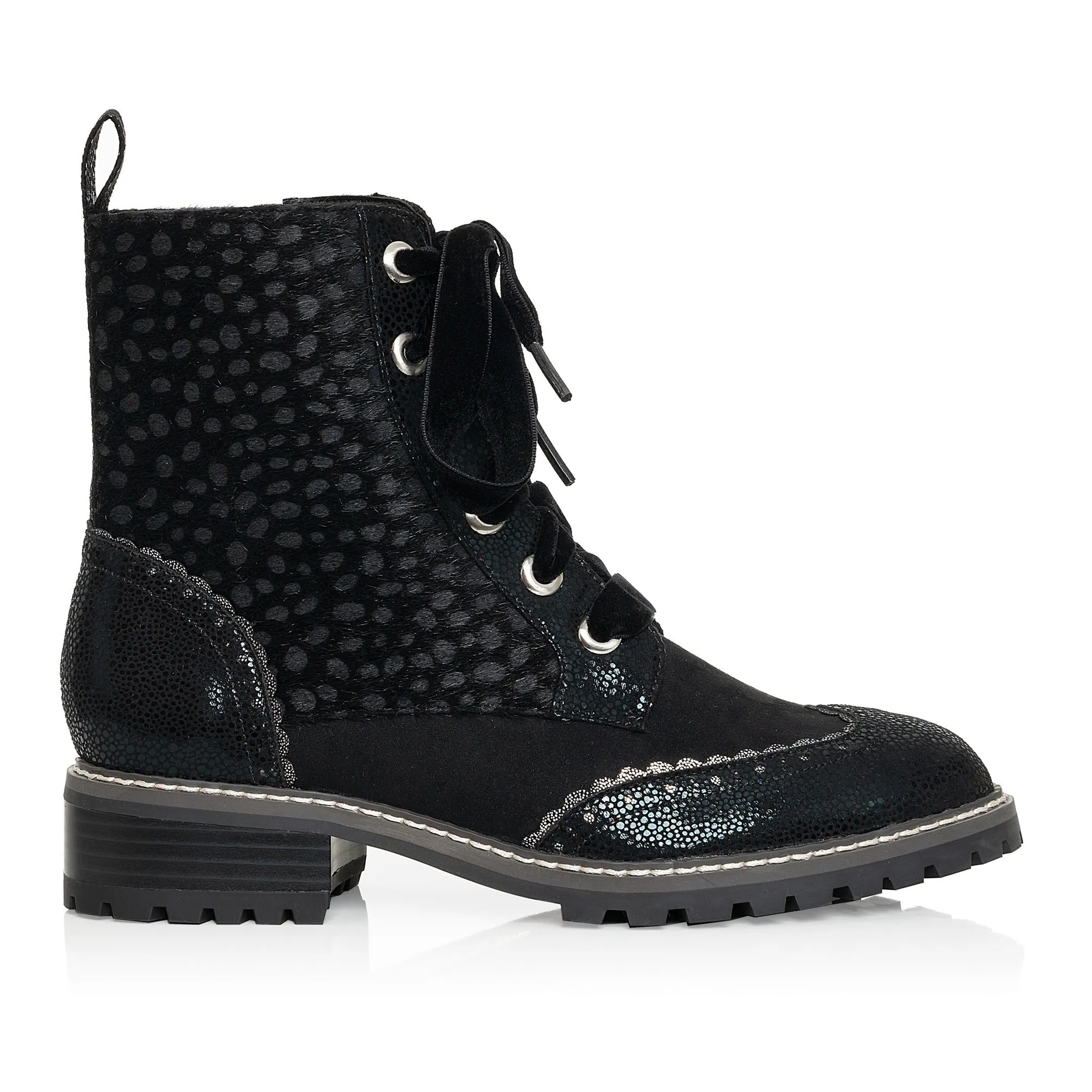 Stylish Ruby Shoo Sante Vintage Black Ankle Boots for Women - Chic and Comfortable Footwear