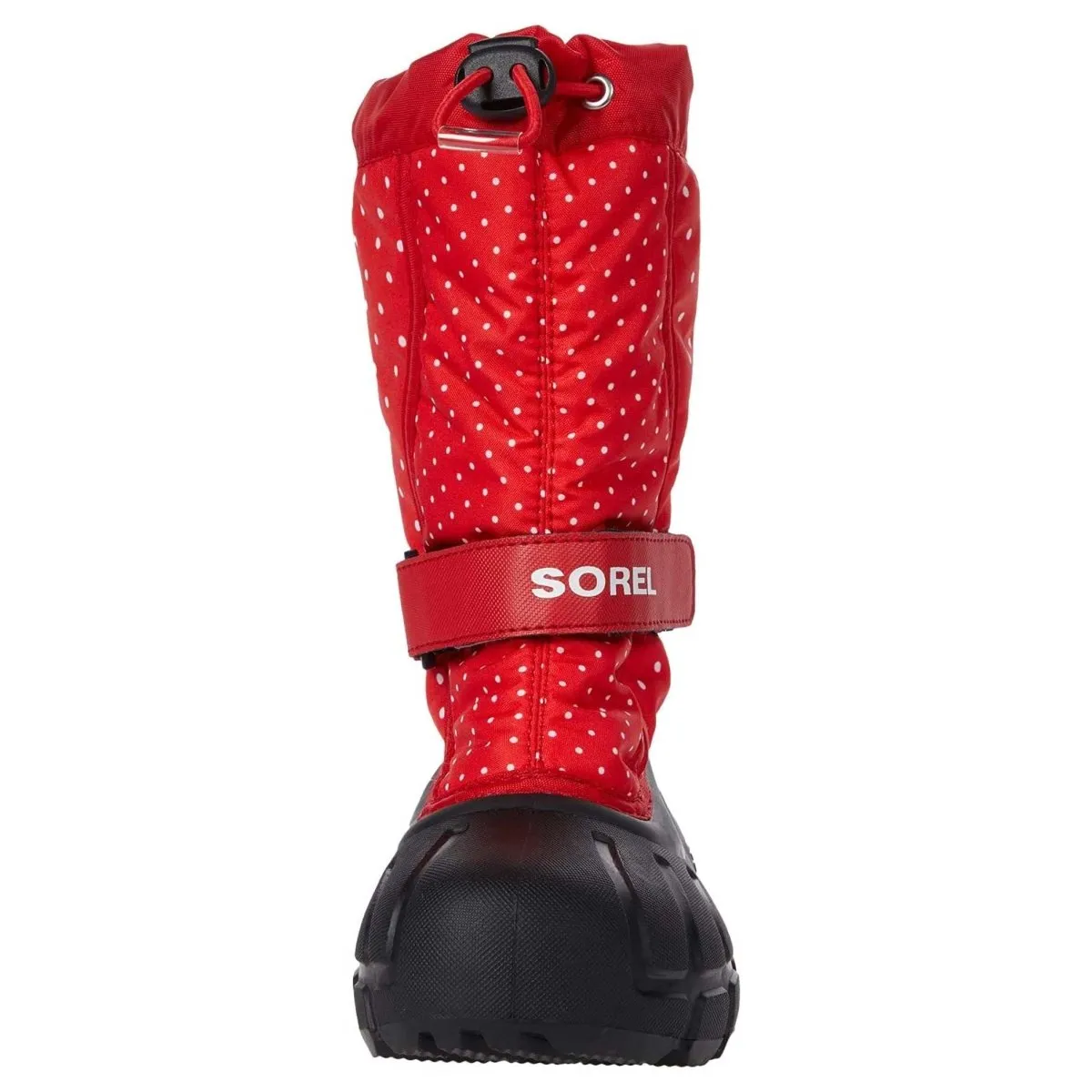 Sorel Girl's Flurry Red/White Polka Dot Waterproof