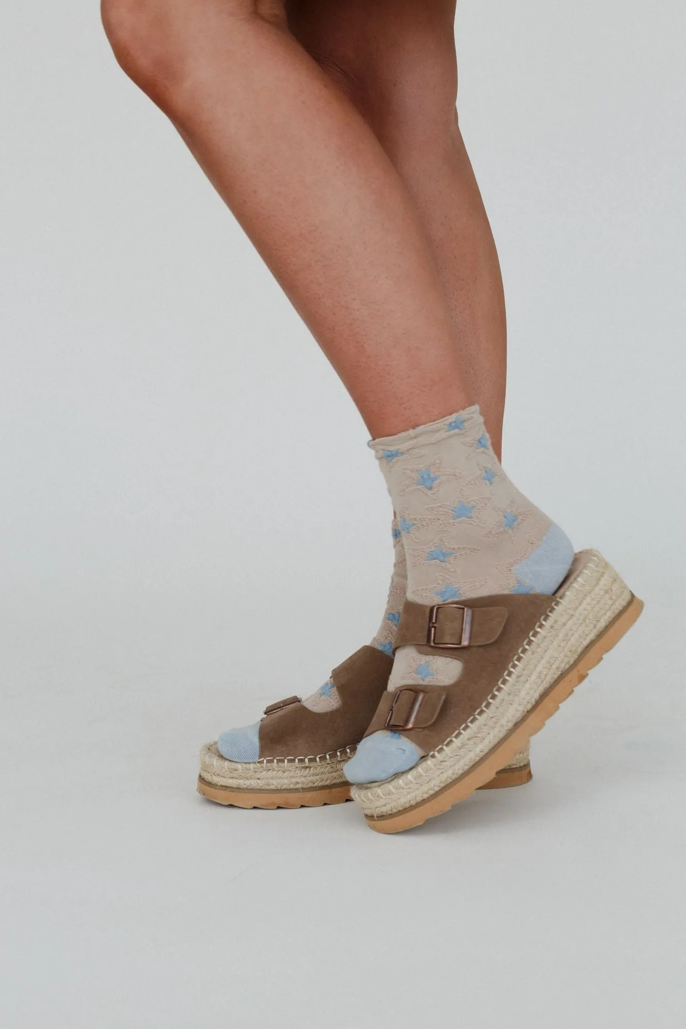 Super Star Socks - Beige