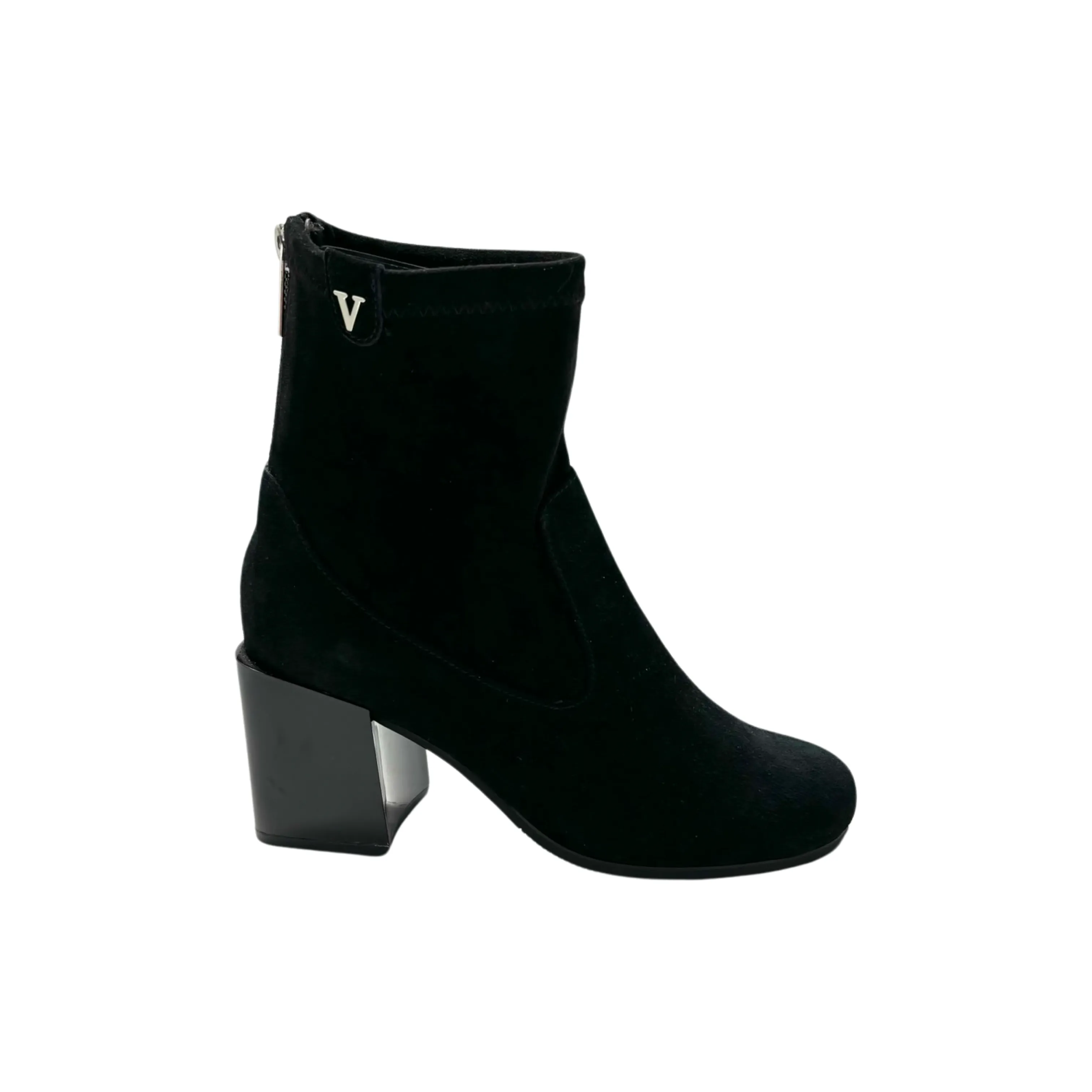 Teresa Black Suede Waterproof