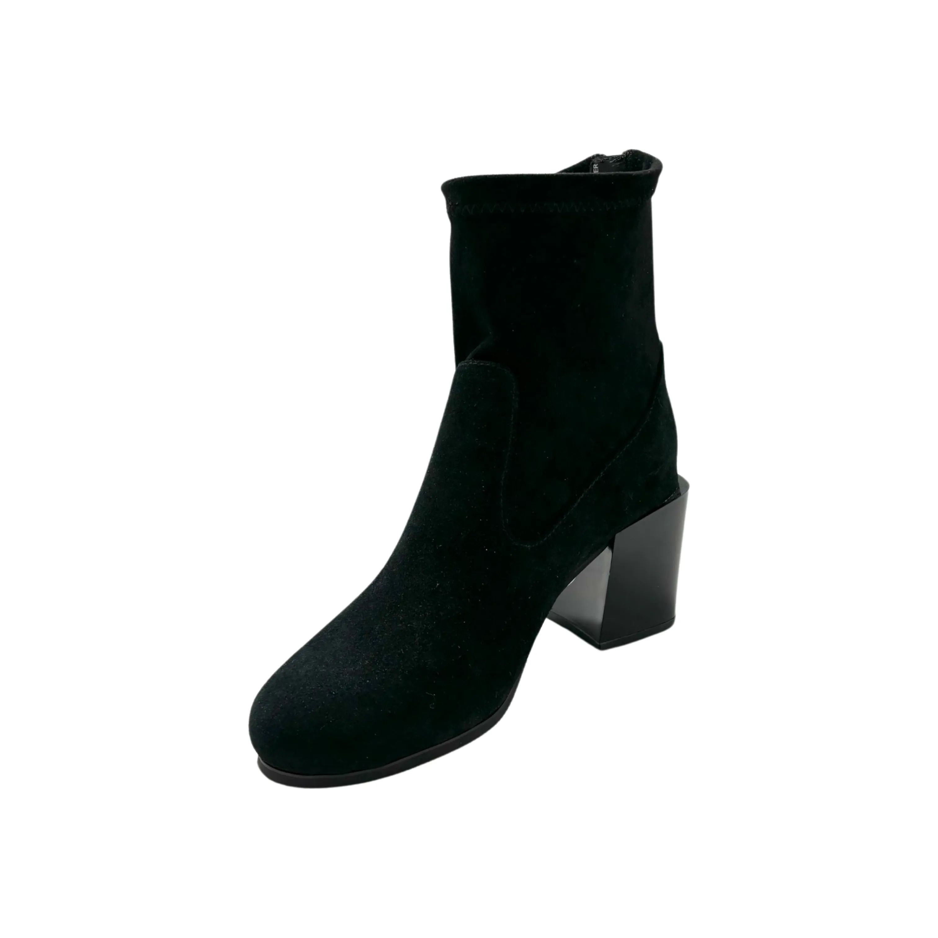 Teresa Black Suede Waterproof