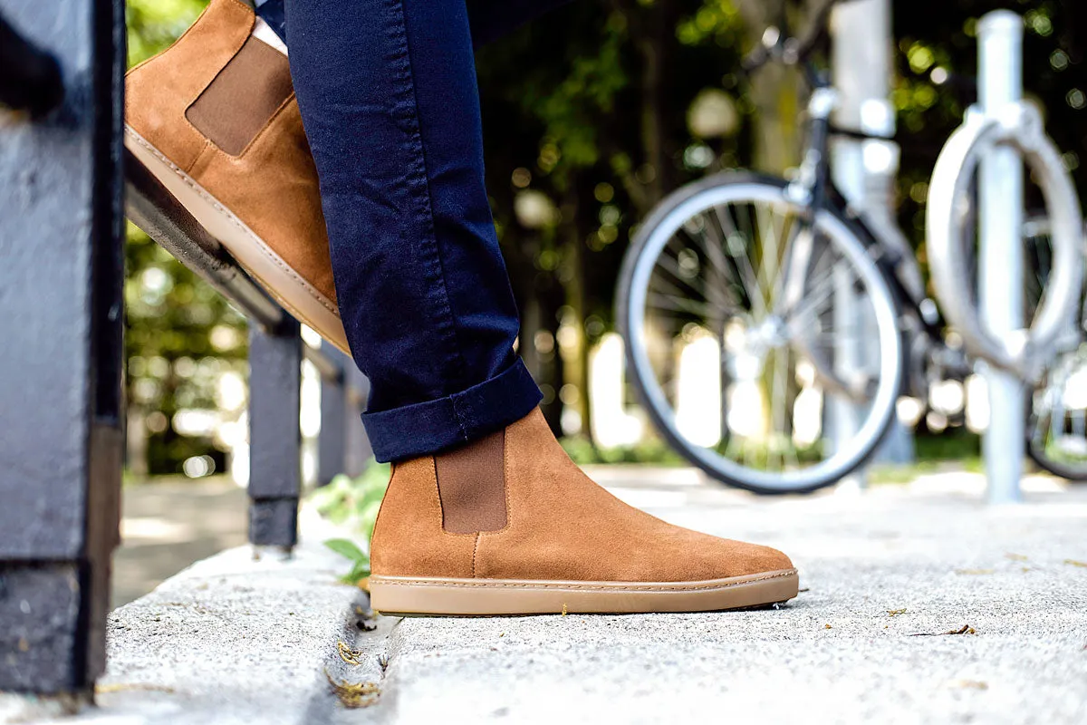 The Suede Chelsea | Cognac