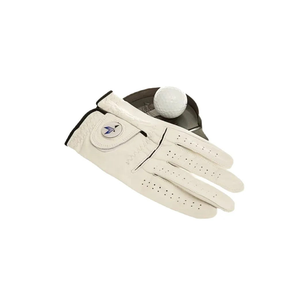 Three Pack X Performance Leather Golf Gloves w/ Free Socks