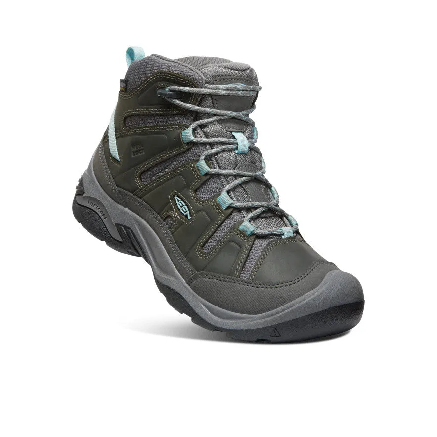 Women's Circadia Waterproof Boot Wide  |  Steel Grey/Cloud Blue