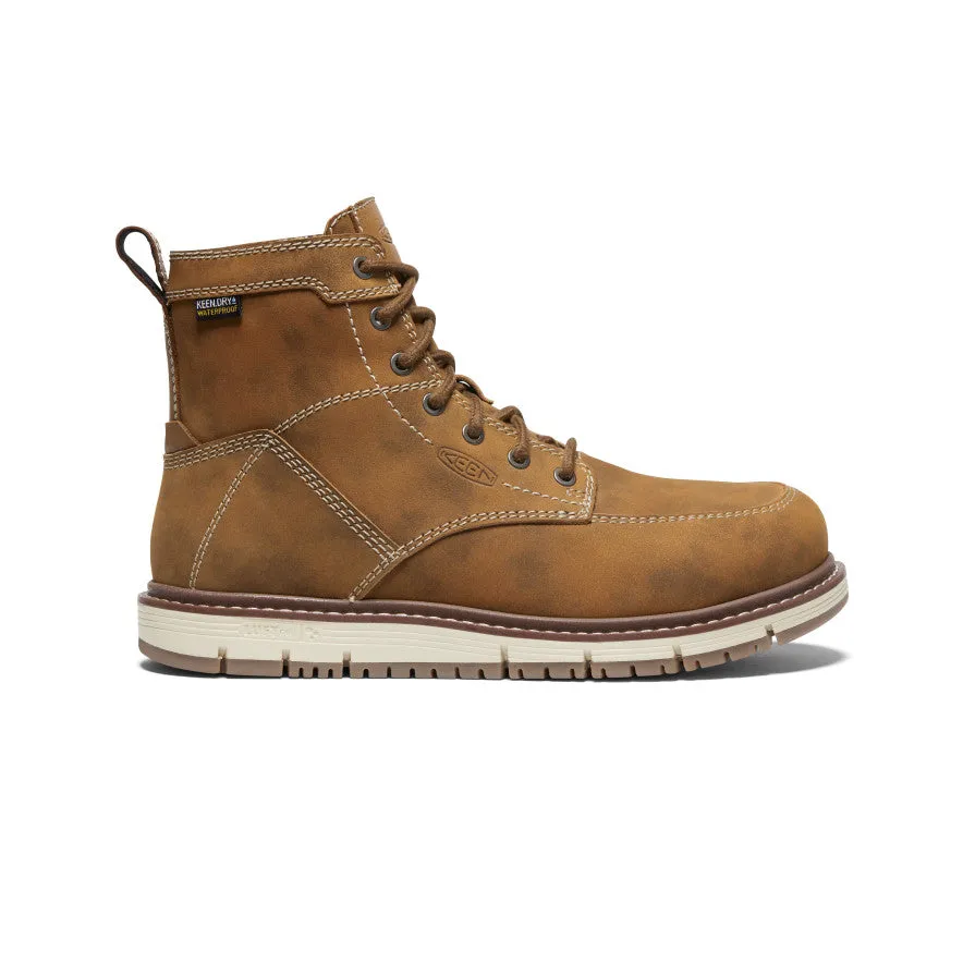 Women's San Jose 6 Waterproof Boot (Aluminum Toe)  |  Almond/Gum