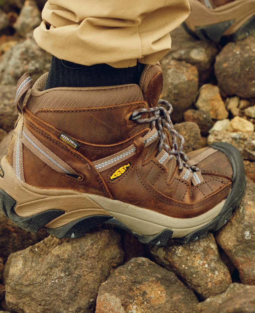 Women's Targhee II Waterproof Mid  |  Slate Black/Flint Stone