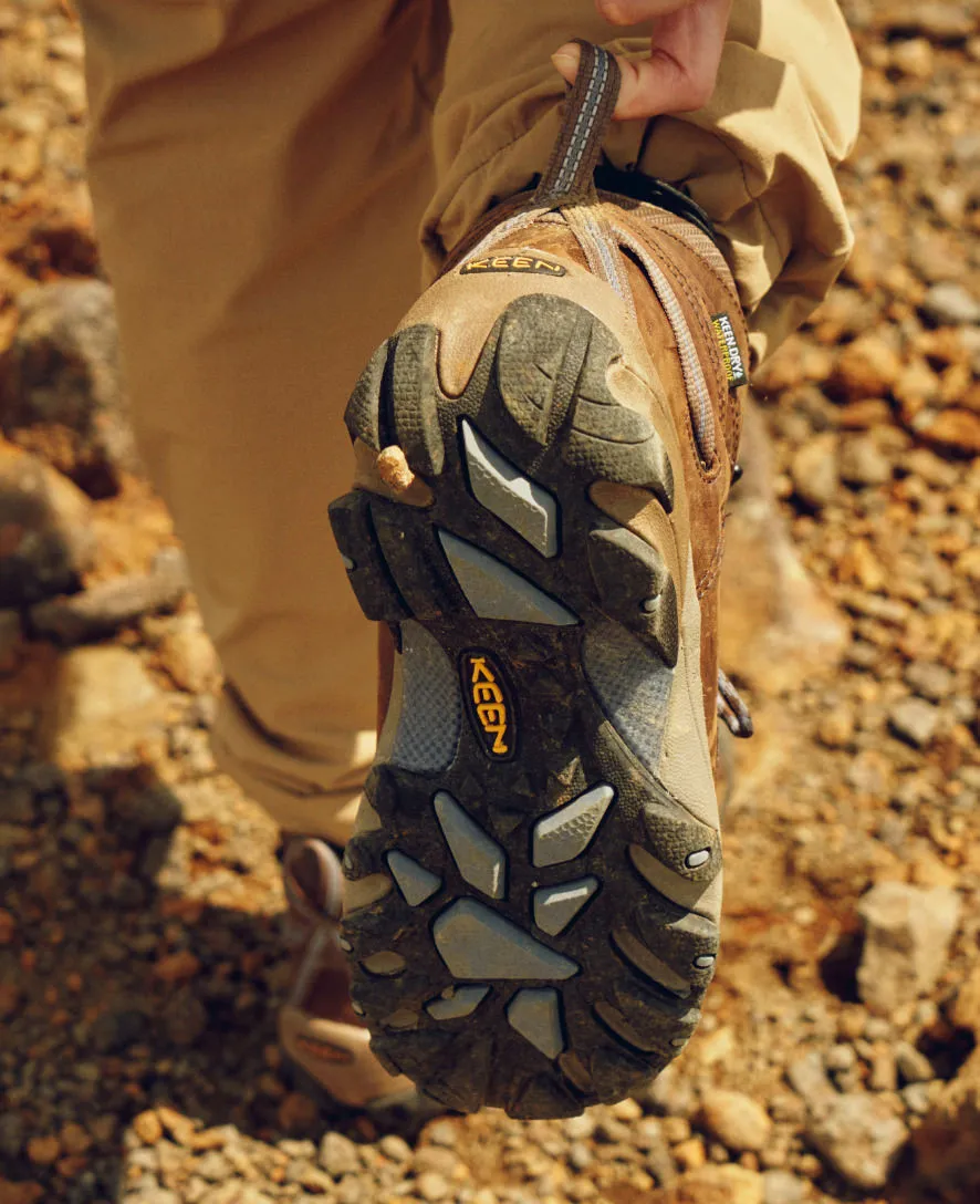 Women's Targhee II Waterproof Mid  |  Slate Black/Flint Stone